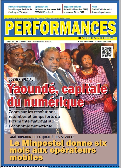 Le Mazanie Performance des Postes et Télécoms. Yaoundé, Capitale du numérique.